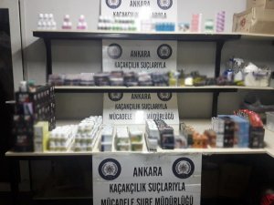 Başkent’te 12 bin 103 adet cinsel içerikli hap ele geçirildi