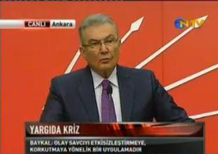 Baykal'ın şaşırtan hukuk 'gaf'ı