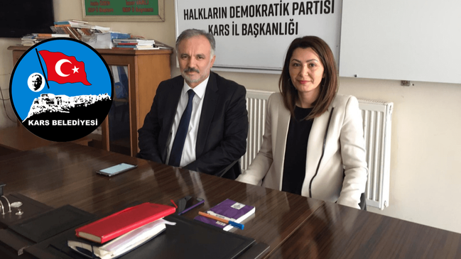 Logoyu değiştirecekler... HDP'li başkanın Atatürk ve bayrak rahatsızlığı!