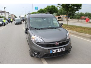 Çarşamba’da trafik kazası: 1 yaralı