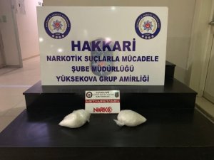 Yüksekova’da uyuşturucu madde ele geçirildi