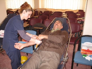 Sarayönü'nde kan bağış kampanyası düzenlendi