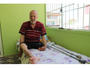 VİCDANSIZ HIRSIZ, ENGELLİNİN MOTOSİKLETİNİ ÇALDI