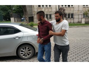 UYUŞTURUCU HAPLA YAKALANDI