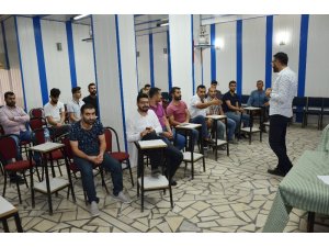 Silvan’da KOSGEB girişimcilik eğitimine yoğun ilgi