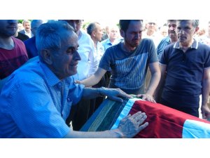 Babadan oğluna son bakış