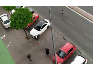 Jandarmadan kaçmaya çalışan zanlı vatandaşların da yardımı ile yakalandı