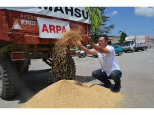 İlk mahsul Beyaz Altın Mahallesi’nden
