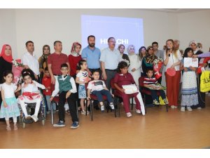 Cumhurbaşkanı Erdoğan’ın açtığı okuldu karne heyecanı