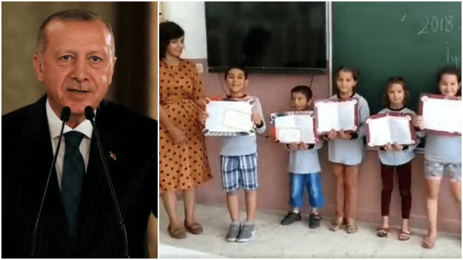 Karne sevinçlerini paylaştılar İşte mesajı alan Cumhurbaşkanı Erdoğan'ın cevabı!