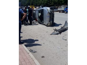 Antalya’da zincirleme kaza: 1 yaralı