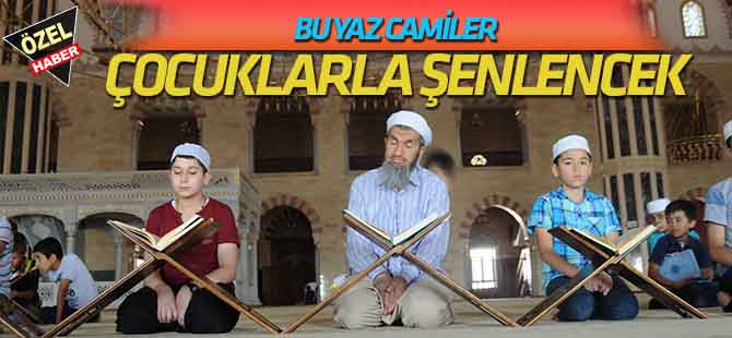 Camiler çocuklarla şenlenecek