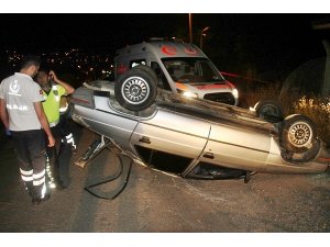 Kaza yaptı, kayıplara karıştı