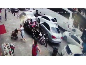 Ümraniye’de halk otobüsü önündeki araçların arasına daldı: 6 yaralı