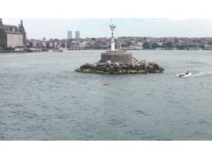 Kadıköy Haydarpaşa açıklarında can pazarı