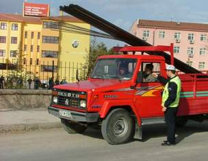 Kulu'da trafik uygulamaları yoğunlaştı