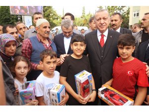 Cumhurbaşkanı Erdoğan'dan Bağcılar Belediyesi'ne ziyaret