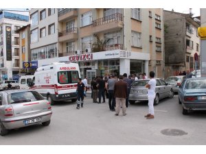 112 ekipleri Tosya sokaklarında yaralı aradı