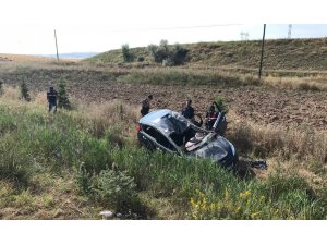 Otomobil takla attı: 2’si ağır, 6 yaralı