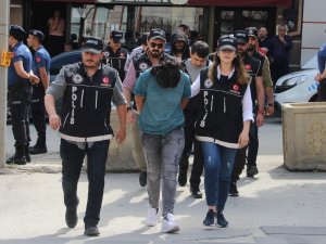 Operasyonla yakalanan ’uyuşturucu satıcıları’ adliyeye sevk edildi