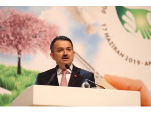 Bakan Pakdemirli: “Türkiye Çölleşme Risk Haritası hazırlandı”