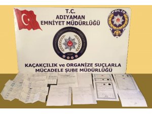 Adıyaman’da tefecilik operasyonu
