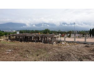 Uzuntarla Kültür Merkezi’nde çalışmalar sürüyor