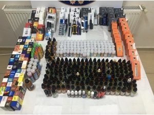 Aydın’da elektronik sigara operasyonu