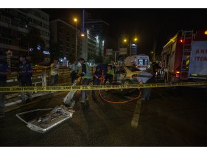 Başkentte trafik kazası: 1 yaralı