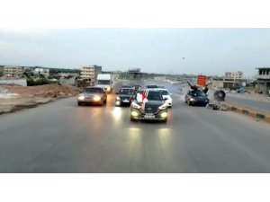 Düğün konvoyunda makas ve ters şerit dehşeti