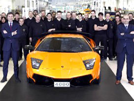 Lamborghini'nin yeni modeli Çin'de