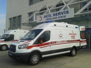 Tarlada yılanın soktuğu çiftçi hastaneye kaldırıldı