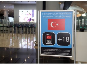 İstanbul Havalimanı’nda pasaporttan hızlı geçiş sistemi başladı