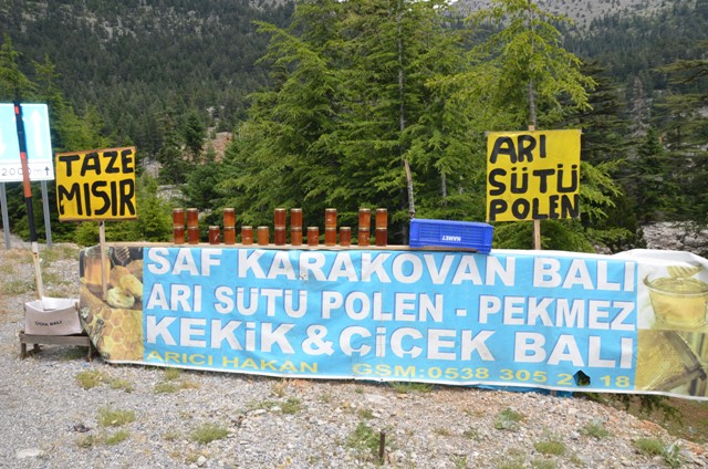 Karayolu kenarında sahte bal satışına şok baskın