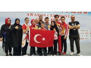 Kung Fu şampiyonasında Türk başarısı