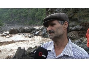 Selde zarar gören Çamlıktepe mahallesi sakininden korkutan iddia