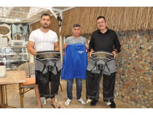 Sökeli Başpehlivan ve oğullarına Didim Belediyespor’dan destek