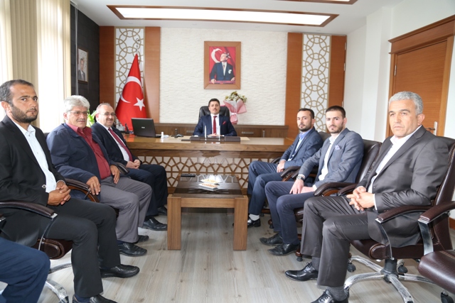 Kaymakam Gökçe’ye ziyaret