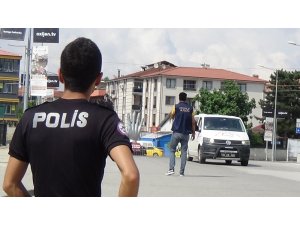 Düzce polisinden drone destekli uygulama