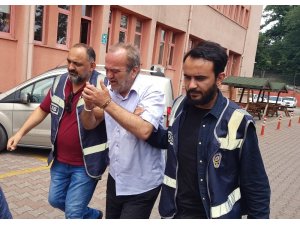 Evlat katili baba, cinayetten ve uyuşturucu madde yetiştirmekten adliyeye sevk edildi