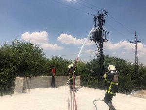 Şanlıurfa’da trafo yangını