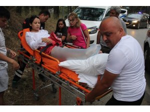 Antalya’da iki araç kafa kafaya çarpıştı: 2 yaralı