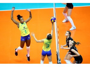 2019 FIVB Voleybol Milletler Ligi: Belçika: 0 - Brezilya: 3