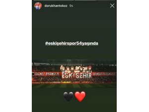 Dorukhan Toköz eski kulübünü unutmadı