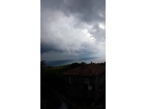 Şile’de hortum paniği