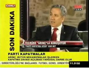 Arınç, Başsavcı'yı açık açık uyardı