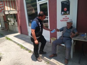 Daday polisinden vatandaşlara bilgilendirme