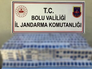 Bolu’da kaçak sigara operasyonu: 5 gözaltı