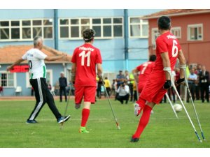 Ampute Milli Takımı, Kırşehir’de şov yaptı