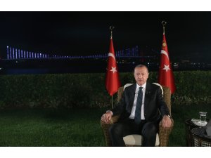Erdoğan, sosyal medya ve televizyon ortak yayınında